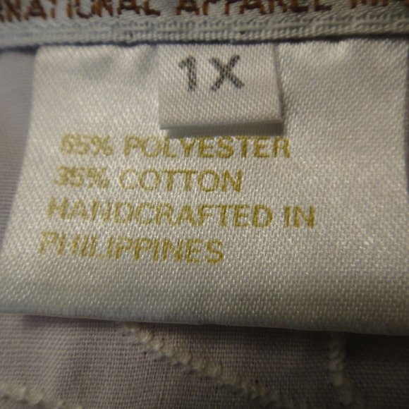 International Apparel Mart Floral Jacket Beach Cover Up White 1X - Picture 12 of 14